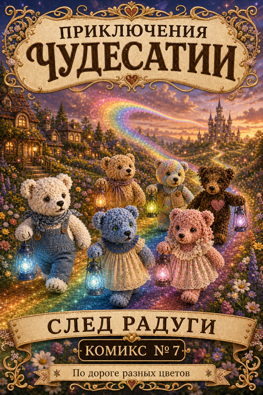 Обложка: След радуги
