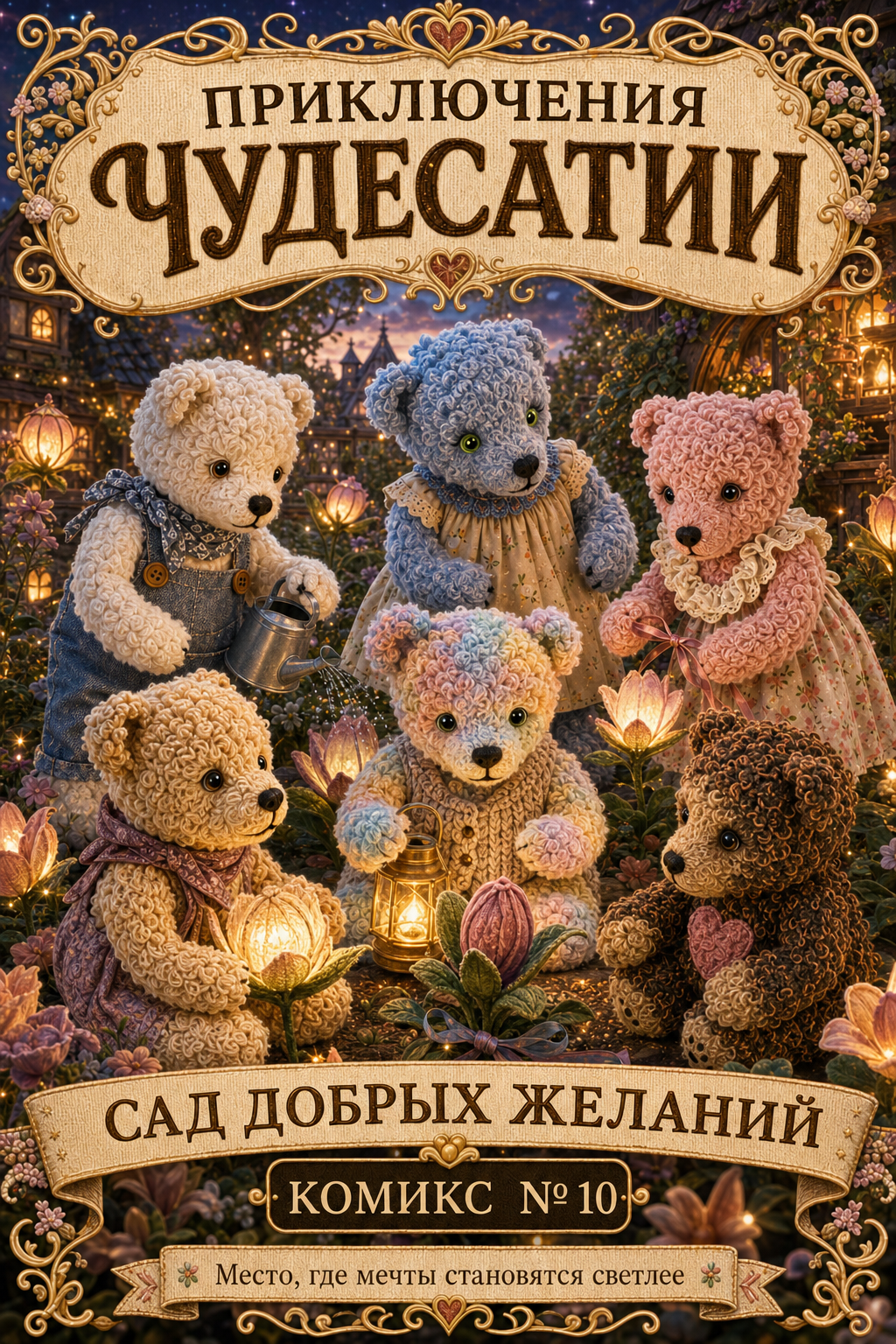 Обложка: Сад добрых желаний