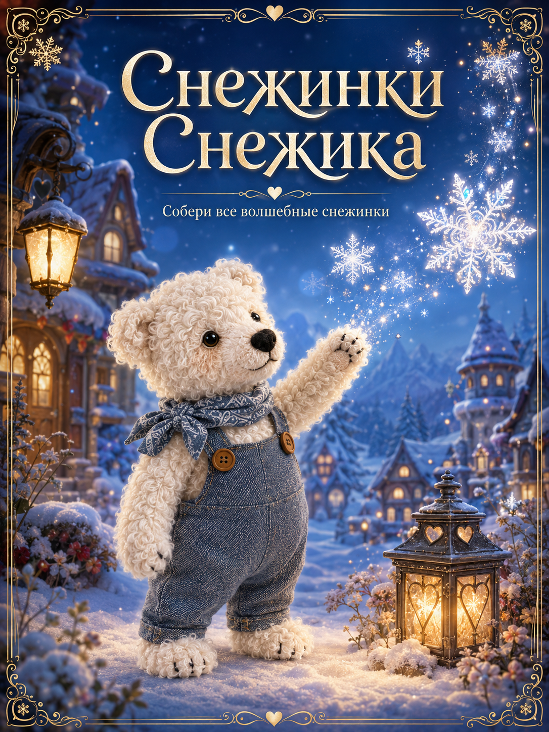 Обложка игры «Снежинки Снежика»